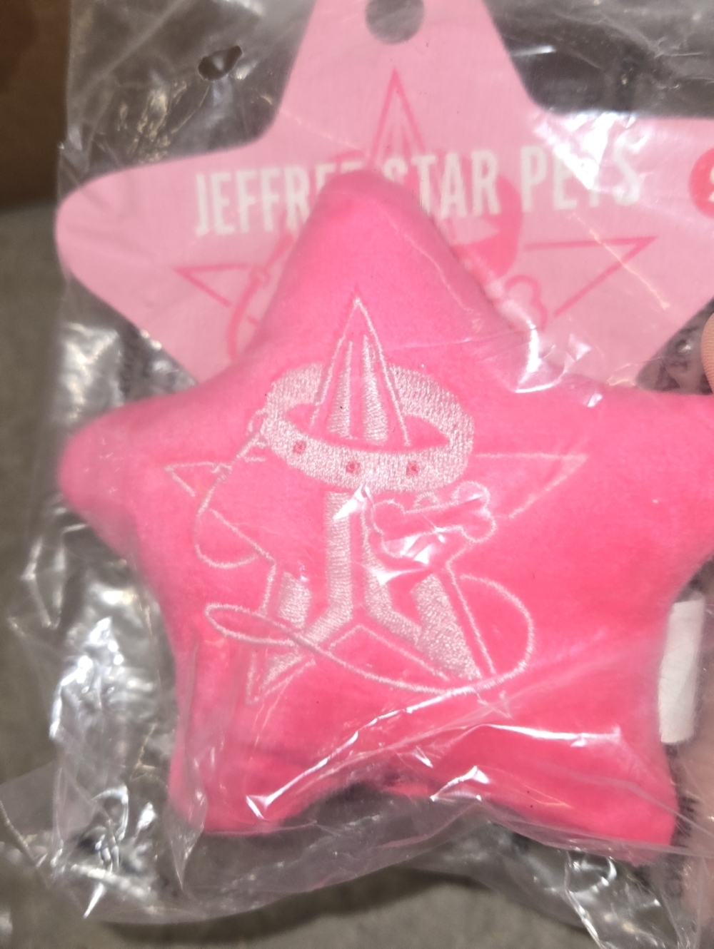 Pink Fuzzy Pet Toy